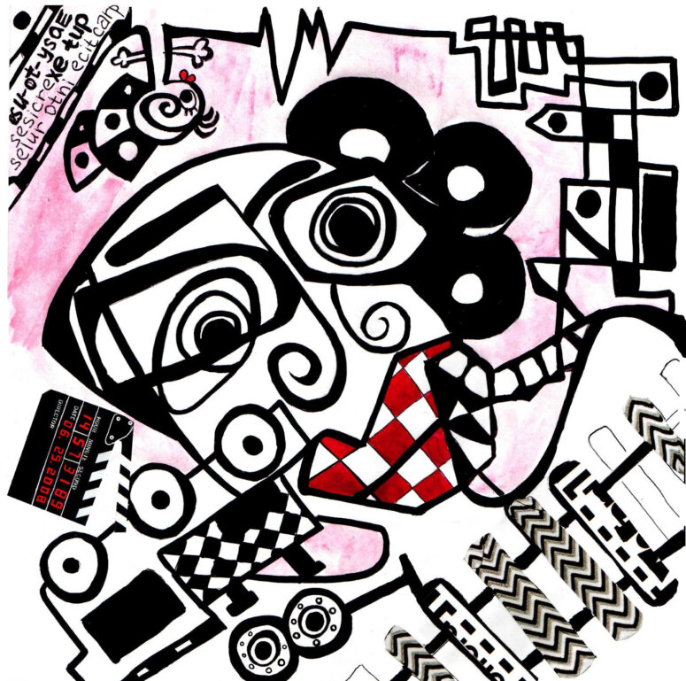 ToF Behang graffiti filmregiseur