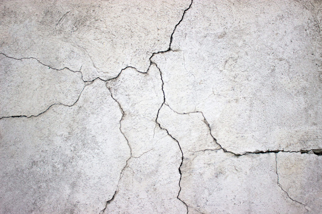 ToF Fotobehang beton met scheuren