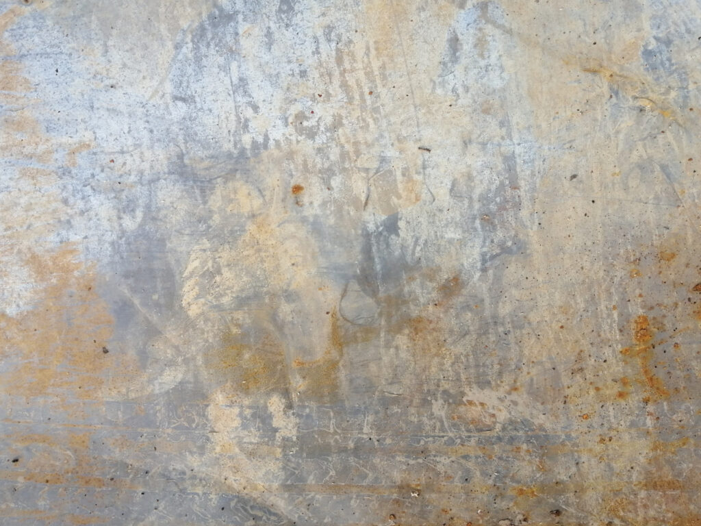 ToF Fotobehang industrielë muur paarsblauw met roest