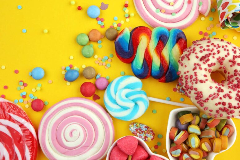ToF Fotobehang eten snoep lolly’s