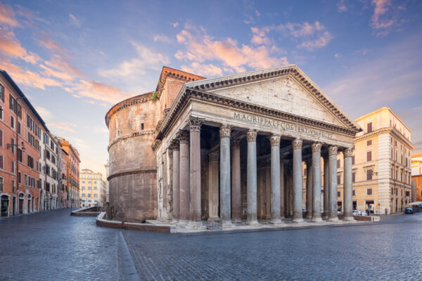 ToF Fotobehang Rome antieke tempel Pantheon