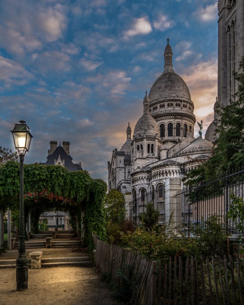 ToF Fotobehang oude gebouwen basiliek Sacré-coeur in Parijs