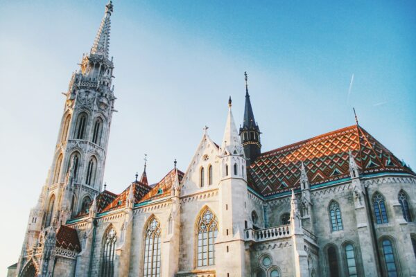 ToF Fotobehang gebouwen kerk Matthias in Boedapest
