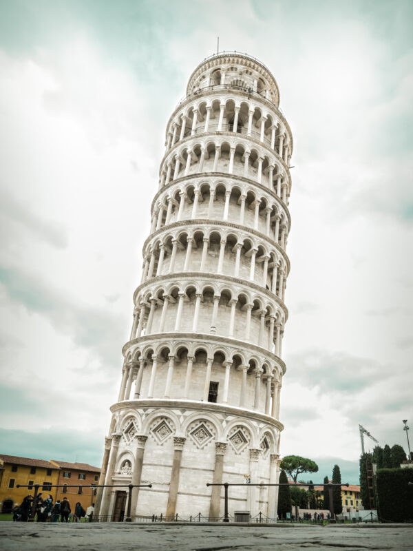 ToF Fotobehang stad Toren van Pisa in Pisa, italië