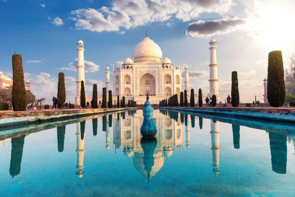 ToF Fotobehang oude gebouwen India Taj Mahal