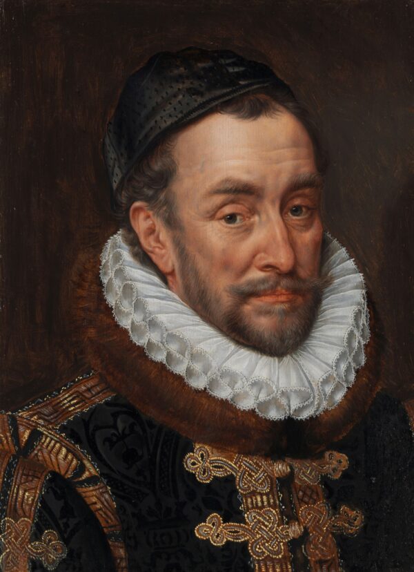 ToF Fotobehang kunst Portret van Willem I, Prins van Oranje, Adriaen Thomasz. Key
