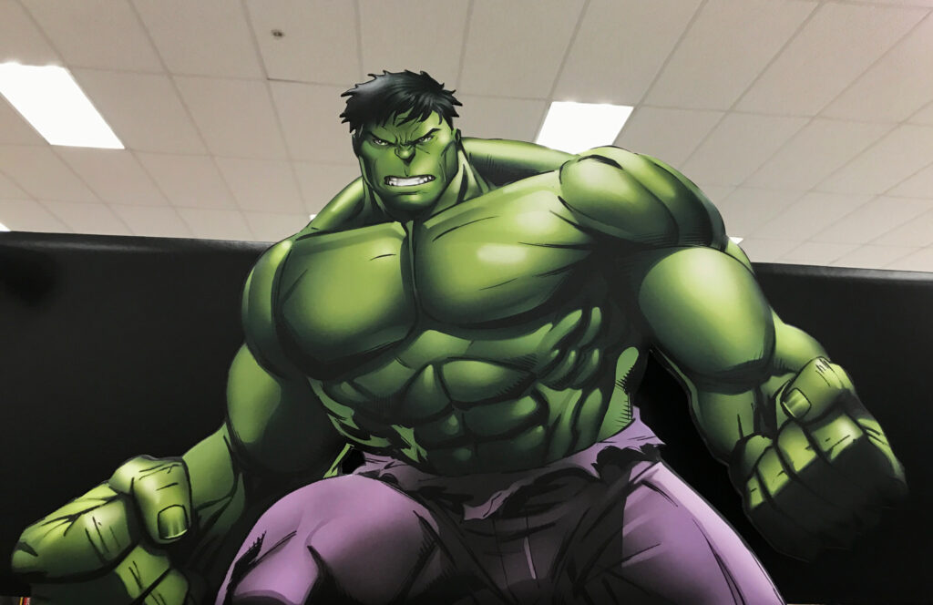 ToF Behang Marvel film de Hulk