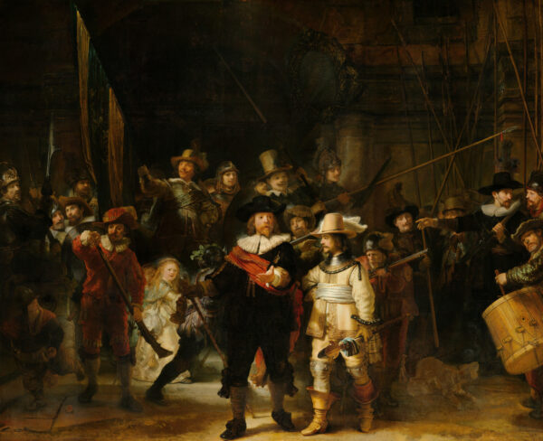 ToF Behang Rijksmuseum De Nachtwacht, Rembrandt van Rijn