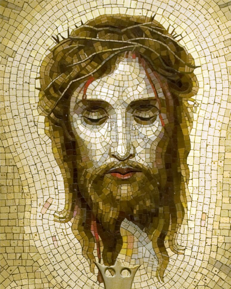 ToF Fotobehang cultuur Mozaïek van de Sluier van Veronica, St. Patrick’s Kathedraal