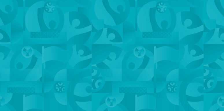 ToF Behang sport EK 2020 patroon