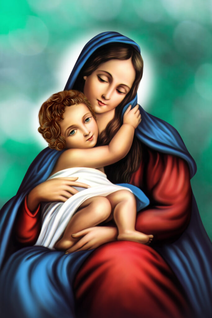 ToF Fotobehang cultuur Maria moeder van Jezus Christus