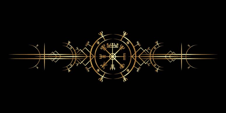 ToF Behang mensen oud Vikingteken