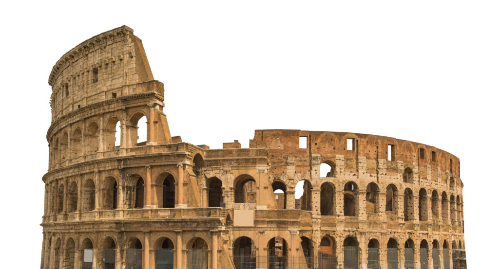 ToF Fotobehang mensen Romeinse Colosseum