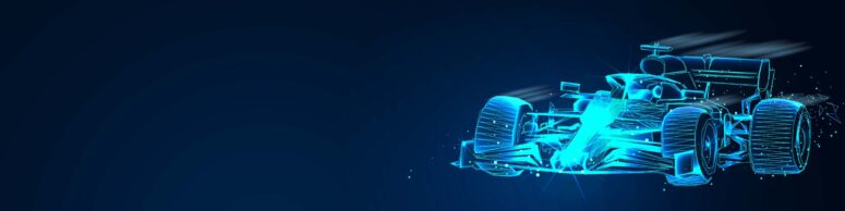 ToF Behang sport futuristische formule 1 auto