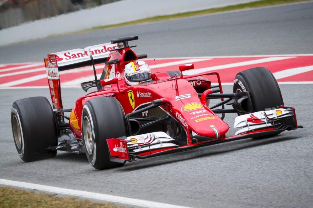 ToF Behang sport Scuderia Ferrari F1 Team in de Formule 1