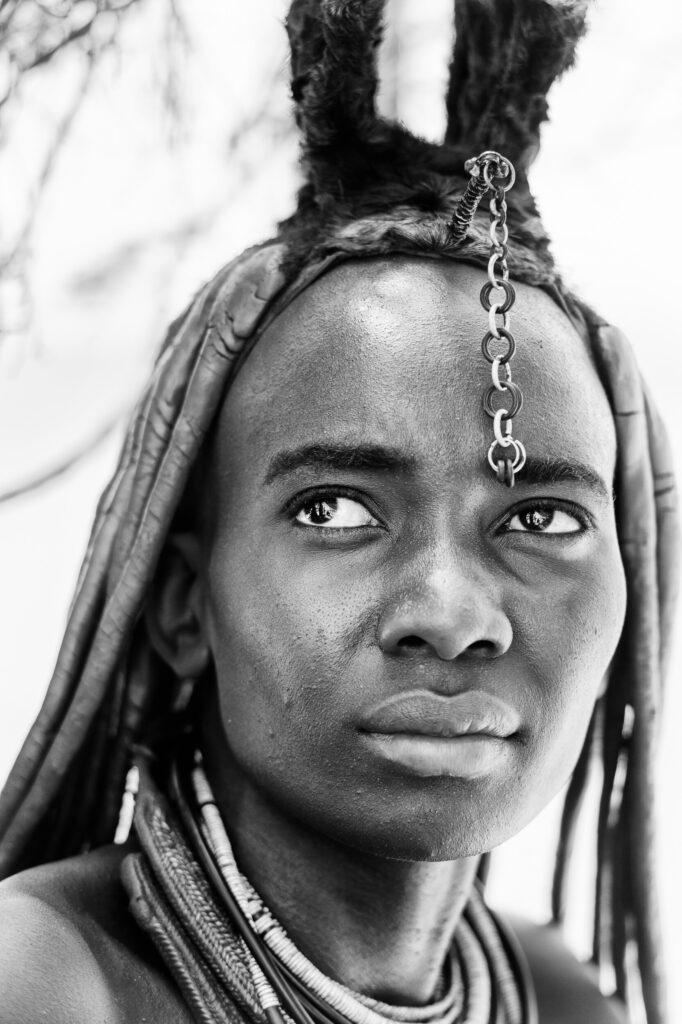 ToF Fotobehang cultuur vrouw van Himba-tribe