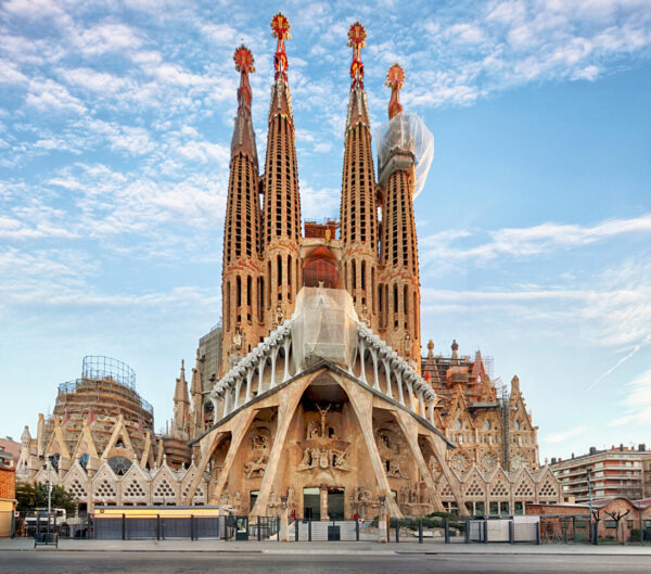 ToF Behang steden Barcelona Sagrada Familia