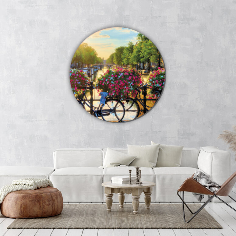 ToF Behangcirkel Amsterdam, gracht in de stad