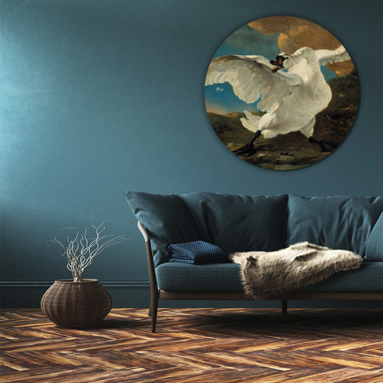 ToF Behangcirkel De bedreigde zwaan