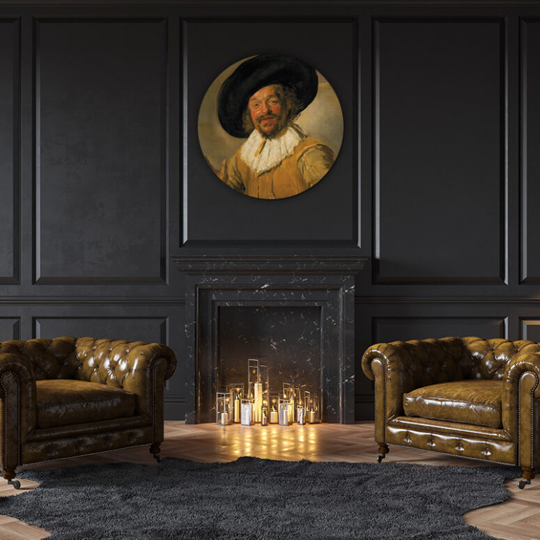 ToF Behangcirkel De vrolijke drinker