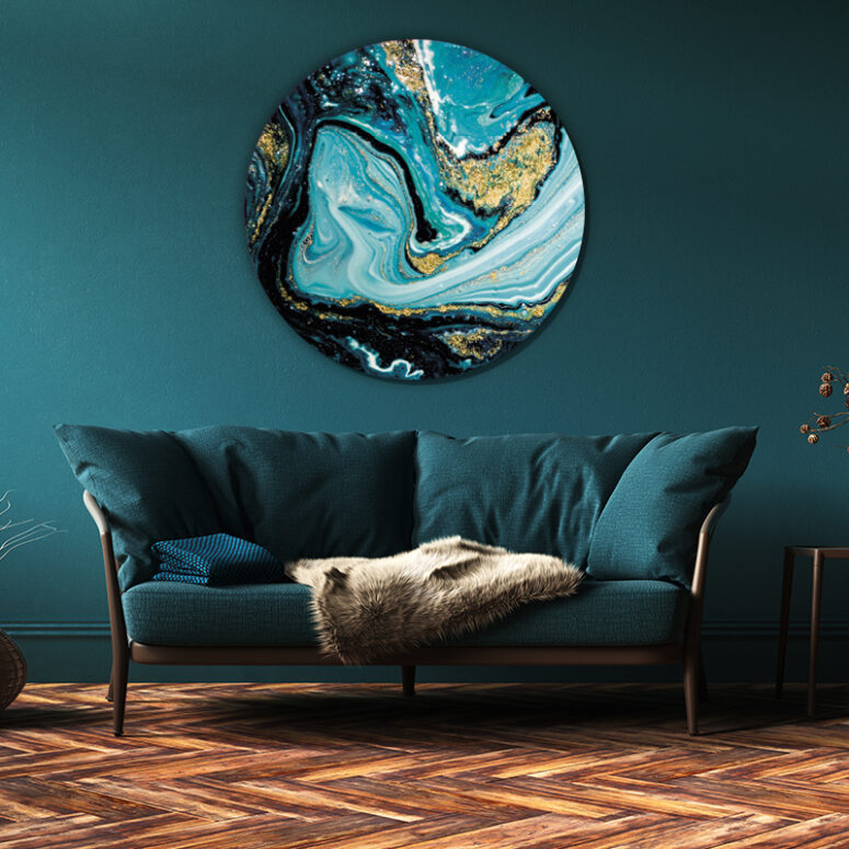 ToF Behangcirkel natuur magisch marmer