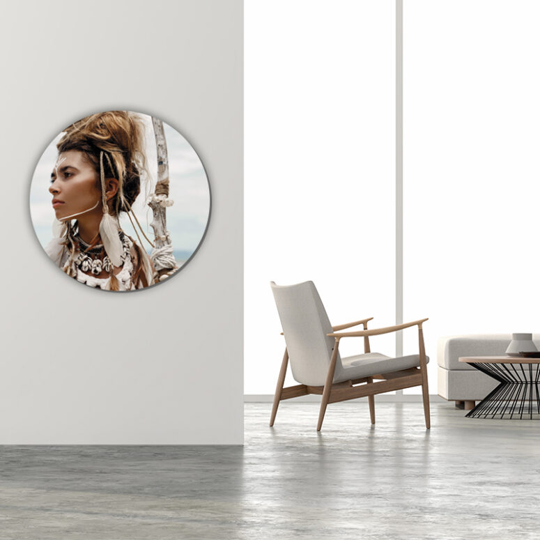 ToF Behangcirkel boho vrouw