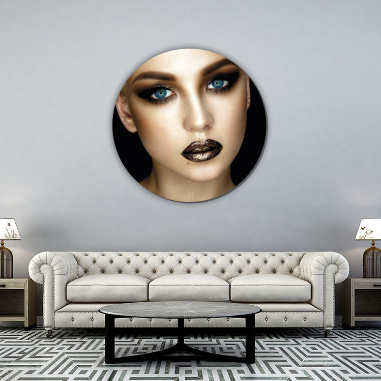 ToF Behangcirkel donkere engel