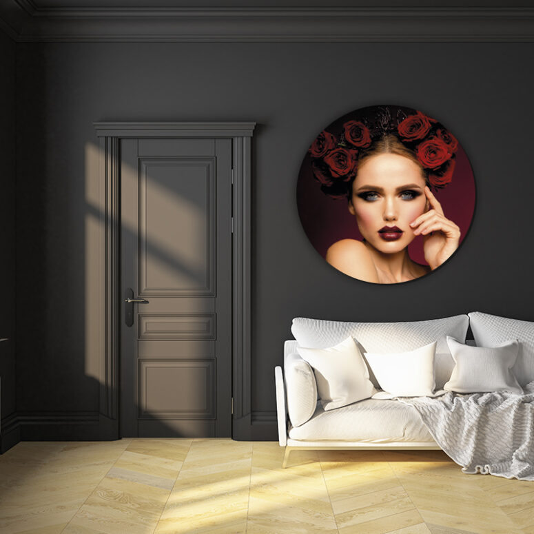 ToF Behangcirkel vrouw in Spaanse stijl