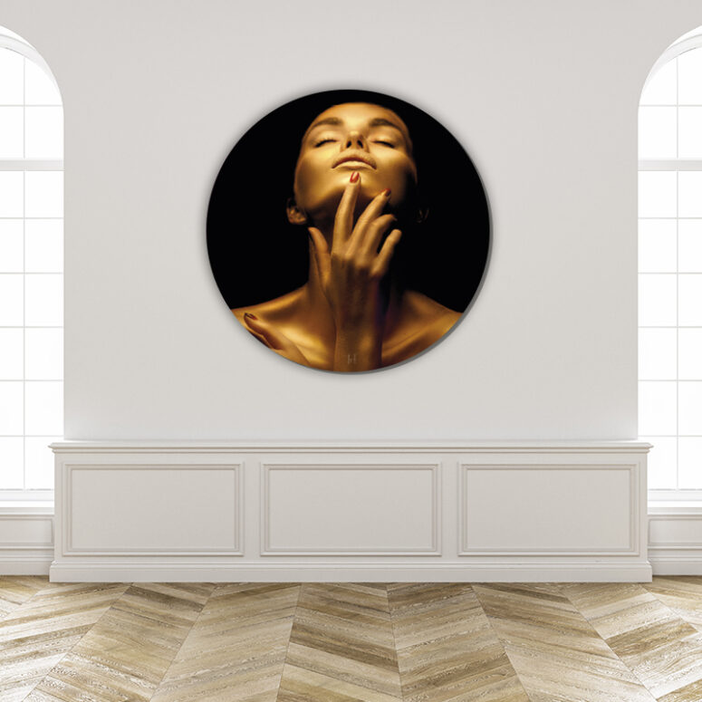 ToF Behangcirkel vrouw in goud