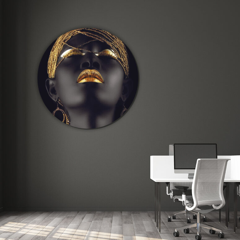 ToF Behangcirkel Afrikaanse schoonheid