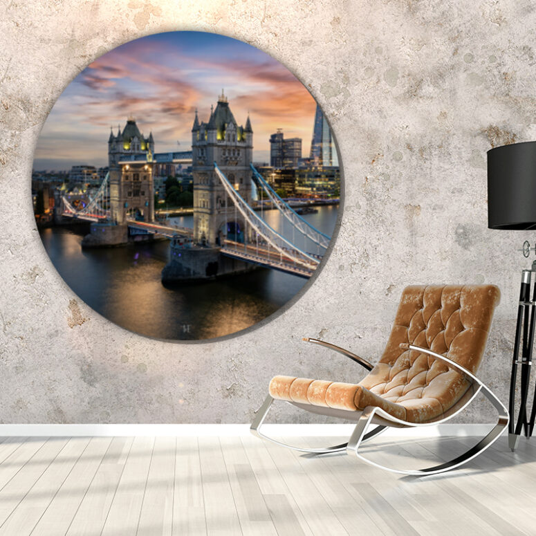 ToF Behangcirkel skyline Londen, Tower Bridge