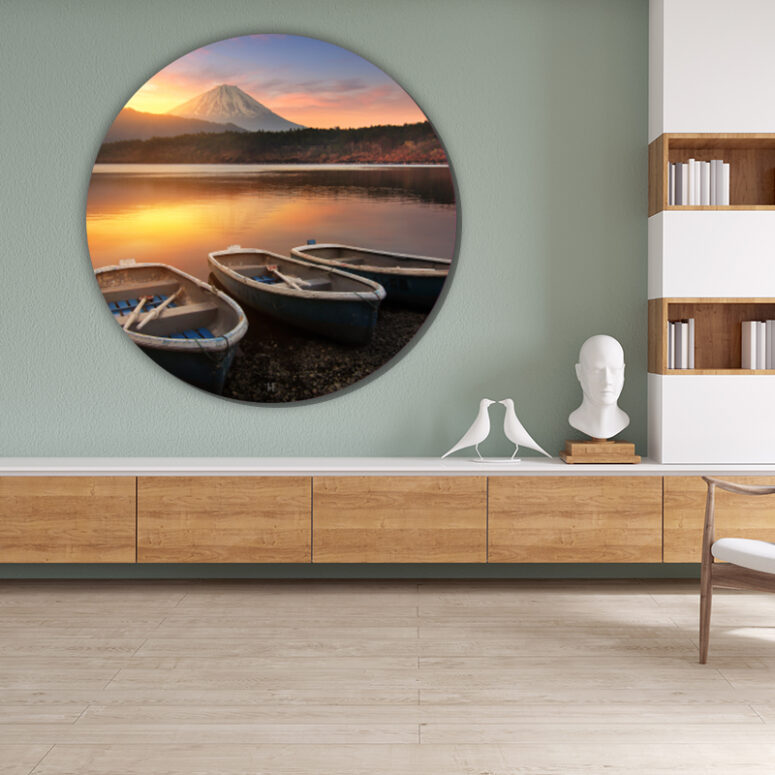 ToF Behangcirkel natuur Saiko-meer, Japan