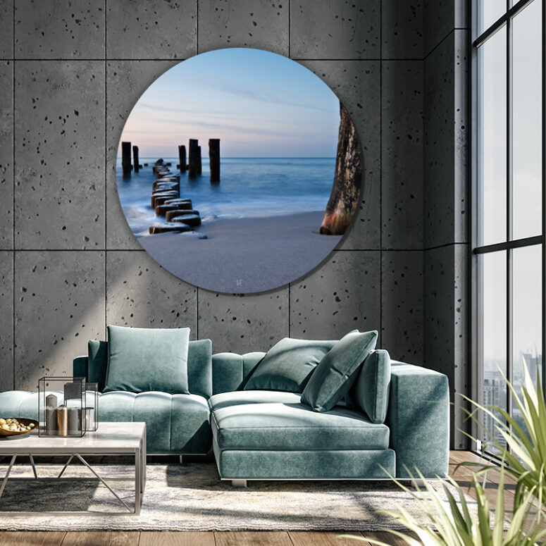 ToF Behangcirkel strand golfbreker