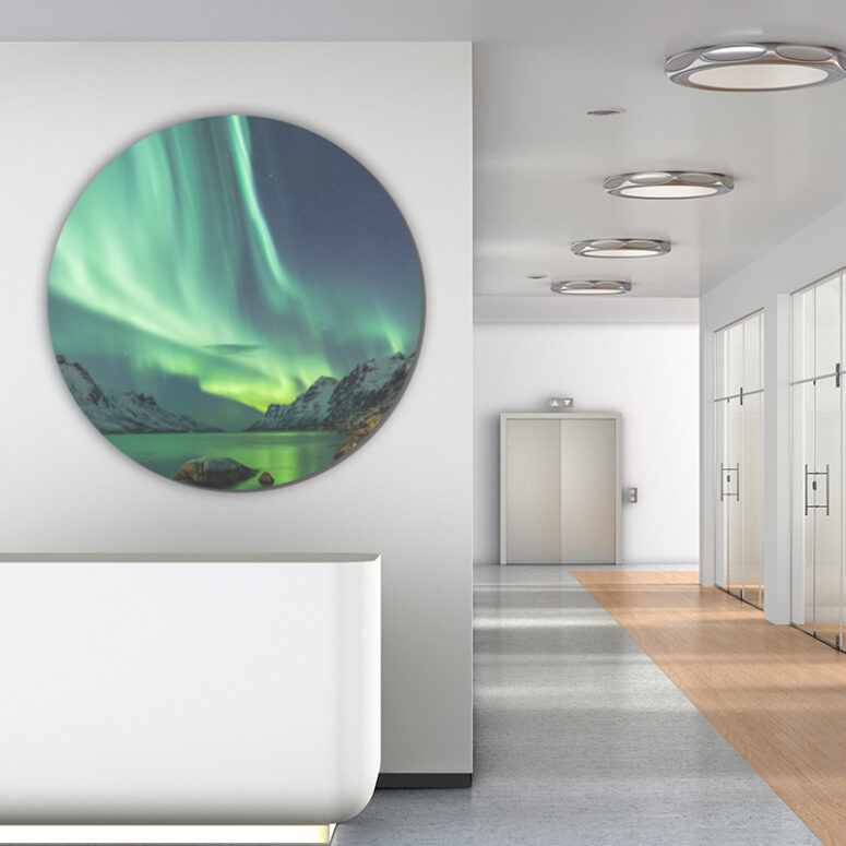 ToF Behangcirkel natuur Noorderlicht