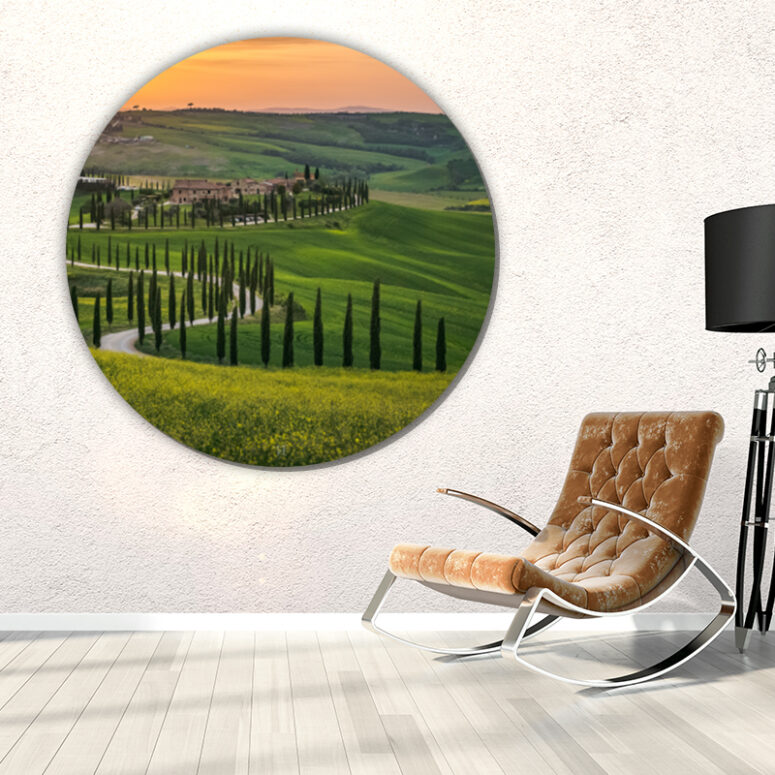 ToF Behangcirkel natuur  Italië, Toscane