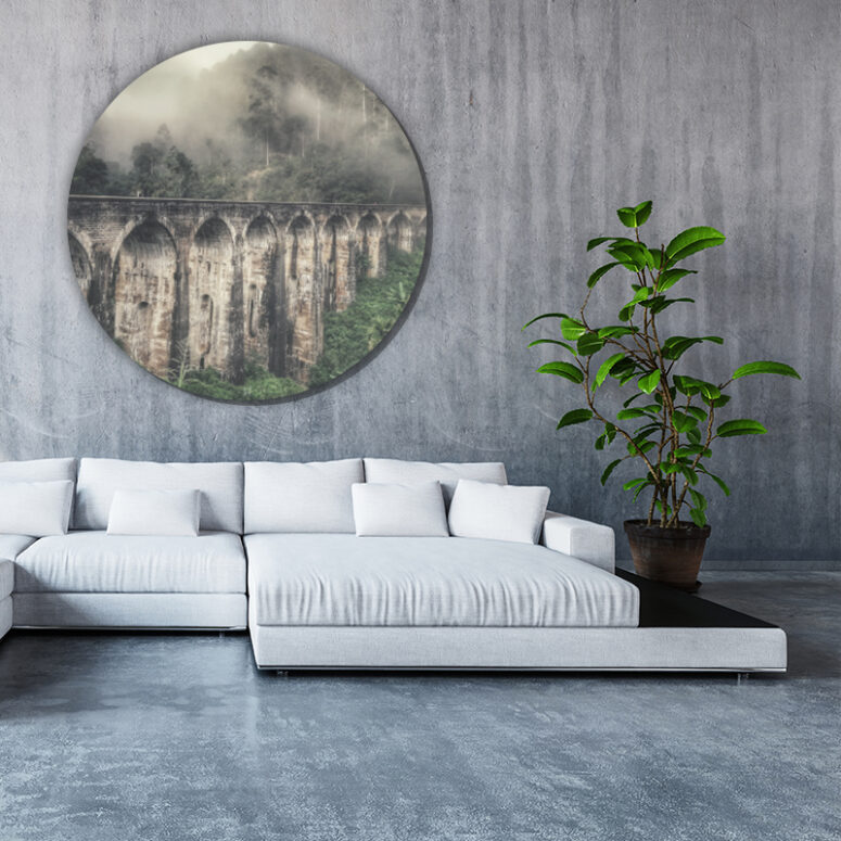 ToF Behangcirkel natuur Nine Arch Bridge, Sri Lanka