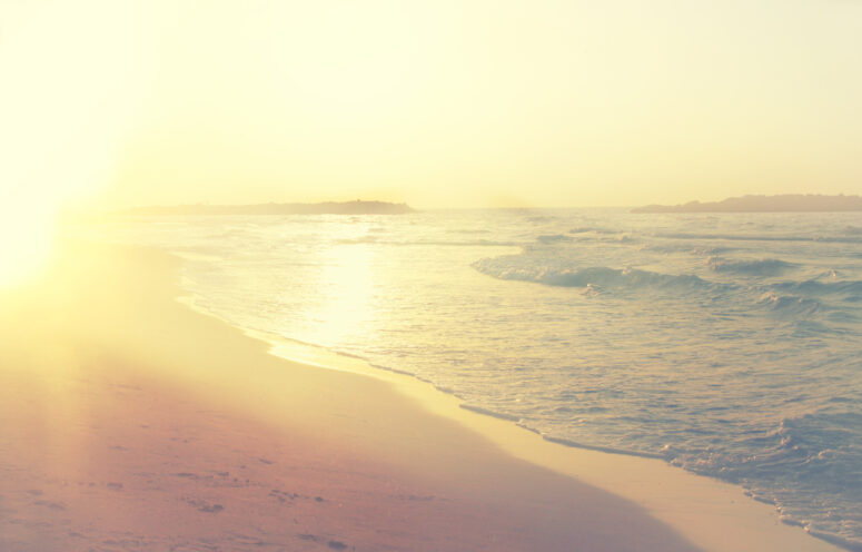 ToF Behang zon op het strand