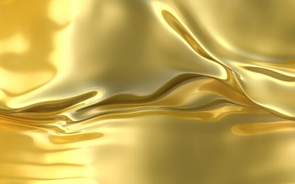 ToF Fotobehang goud abstract