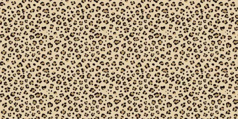 ToF Behang luipaardprint illustratie