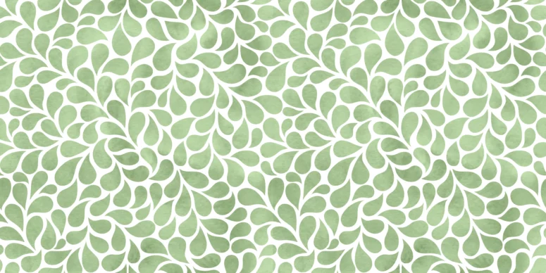 ToF Behang groen druppels