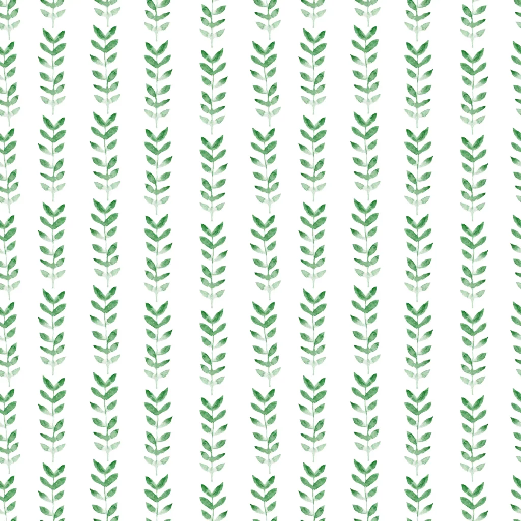 ToF Behang lente groene bladeren patroon