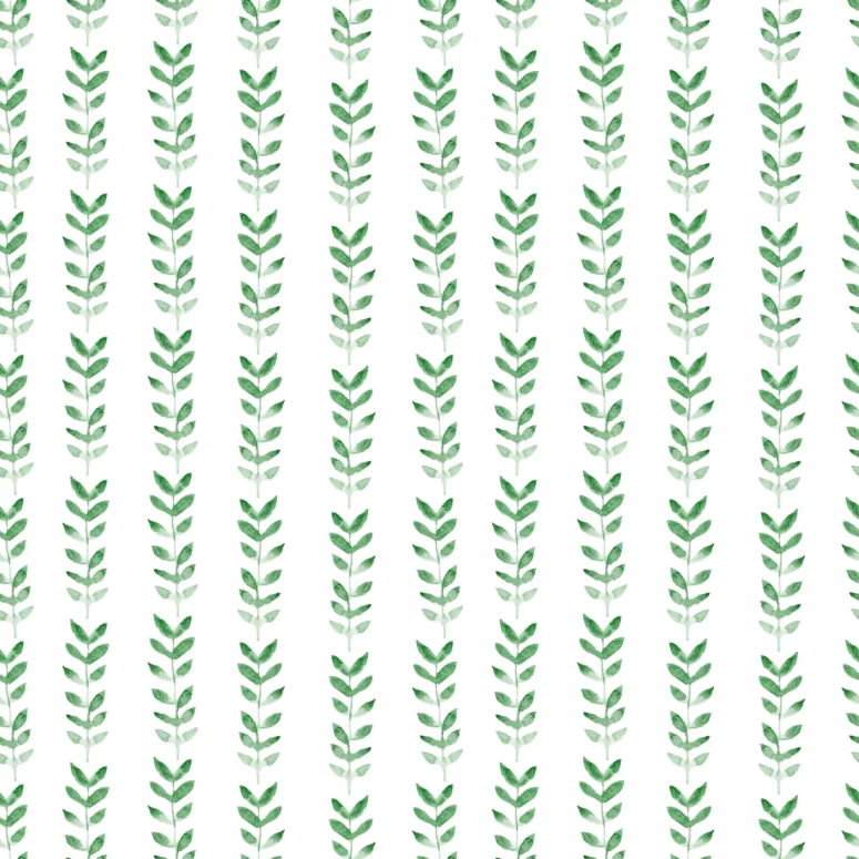 ToF Behang lente groene bladeren patroon