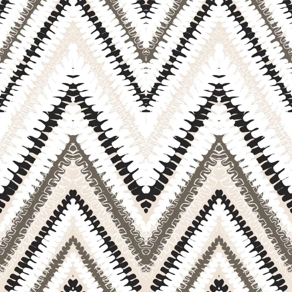 ToF Behang stoer zigzag patroon met lijnen en strepen