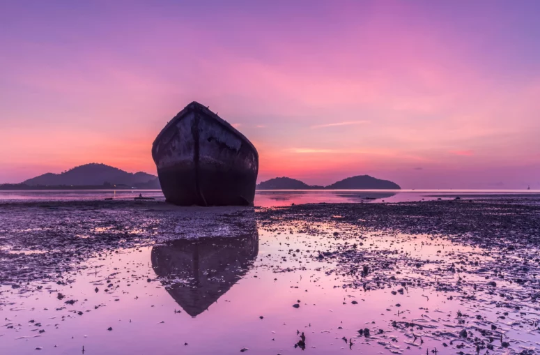 ToF Behang mooi kleurrijk landschap