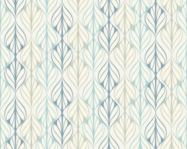 ToF Behang mooi patroon in pastelkleuren