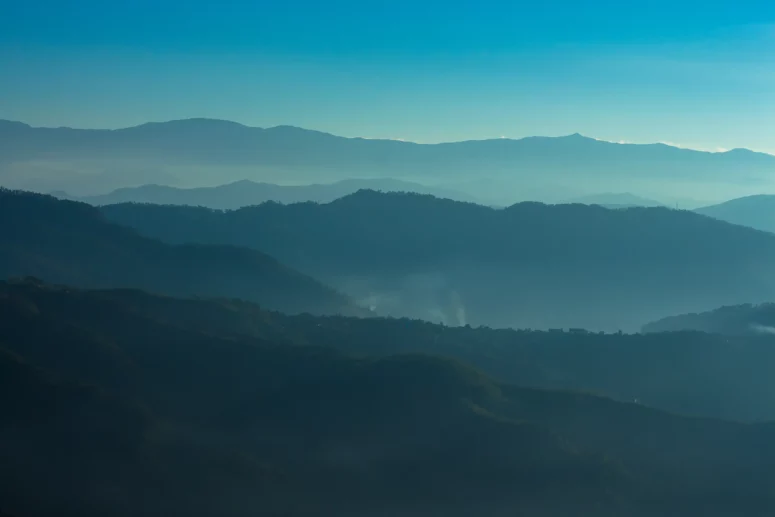 ToF Behang bergen in Filippijnen